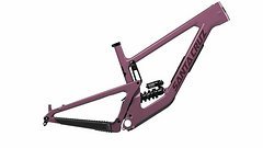 Santa Cruz Bicycles Megatower V2 Carbon CC  Rahmenkit 2024 gloss purple - Größe L