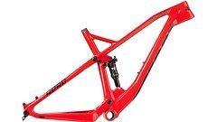 Accent Bikes Hero Carbon Small, Rot, ohne Dämpfer