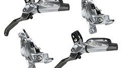 SRAM G2 Ultimate Carbon Scheibenbremsen Set grau