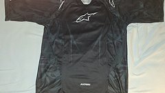 Alpinestars Trikot schwarz Tribal kurzarm L Reset Racing Astar