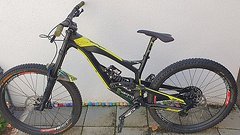 YT Industries YT TUES AL 2017 L Black Pearl/Fallout Yellow