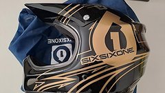 661 SixSixOne Evolution Full Face Helm M Fullfacehelm gold