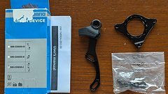 Shimano Kettenführung und iscg-Adapter