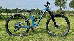 Transition Bikes Sentinel M 2022 Alu Blau Fox Sram Shimano