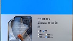 Shimano RT-MT800 Bremsscheibe 203 mm Center-Lock silver/bla