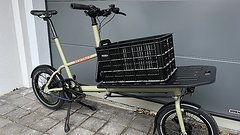 Yoonit Classic Cargobike Lastenrad NEU mit Job Carrier, Gates Carbon Drive