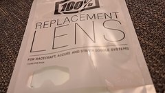 100% Racecraft Accuri Strata Clear Anti-Fog Lens