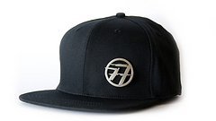 77Designz Cap-Black-Metal Mütze in Größe S