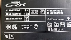 Shimano GRX Scheibenbremse Schalt | Bremshebel ST-RX810 + BR-RX810 Fl