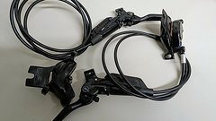 SRAM CODE R Scheibenbremse Set VR + HR - Rainbow oilslick - NEU