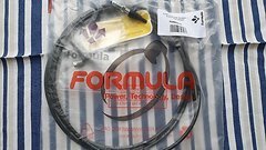 Formula Cura Bremsleitung 200 cm glossy black