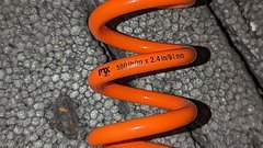 Fox Racing Shox SLS Super-Lightweight-Steel Feder 500 x 2.4 / 61 mm