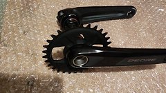 Shimano Deore Kurbel 12-fach, FC-MT610, 170mm