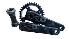 SRAM X01 DH 165mm Kurbel Carbon 83mm 24mm GXP Downhill