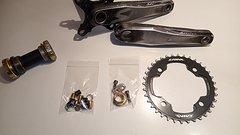 Shimano Kurbelset Shimano Saint BSA 68/73 170 FC-M810/815 + Innenlager