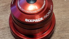 Sixpack Racing Department 2in1 Steuersatz Red Neu