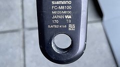 Shimano Deore M8100 Hollowtech Kurbel