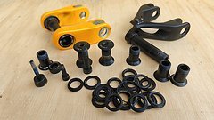 YT Industries Capra MX Core CF Hinterbau, Schwinge, Kettenstrebe, Sitzstrebe,