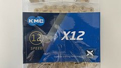 KMC Fahrradkette X12 gold 126-glieder