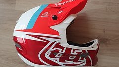 Troy Lee Designs D3 Fullface Slant Helm Gr. L (58 - 50 cm), Oakley O Frame