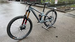 Transition Bikes Spire Carbon XT Medium, Grau Testbike