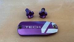 Hope Tech Tech 4 Deckel Schrauben Lila Violett