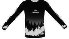 Trailrider Jersey / Trikot Black&White Größe XL