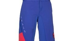 ION Ivy Women Shorts Mountainbike Blue/Red Women 40 Neu