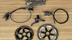 Shimano XTR M9120 Bremsen Set 4 Kolben Schreibenbremsen Set