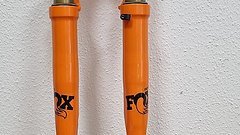 Fox Racing Shox Racing Shox TC Tapercast Gravelgabel 40 mm Federweg Orange Wie neu