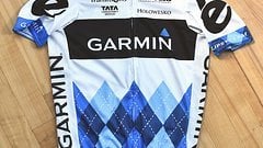 Castelli Garmin - Cervélo Team-Trikot, Argyle-Style Tour de France 2011, Size L