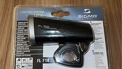 Sigma fl 710 Fahrradlicht Halogen Batterie Frontleuchte Superhell