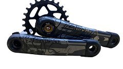 SRAM Truvativ Descendant 165mm DUB Carbon Kurbel inkl. oval Kettenblatt 28T