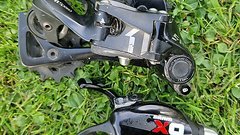 SRAM X01 Schaltwerk und -hebel (11-fach)