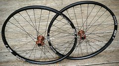 Panchowheels (new) Vibe 29" BRONZE custom enduro handbuildt wheelset, NEU!!