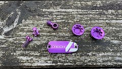 Hope Tech V4 Deckel Schrauben Violett Lila Purple