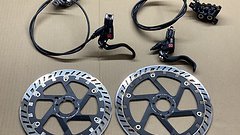 Magura Mt7 Bremsen Set inkl. 220/200mm MDRP Scheiben MT8 Hebel