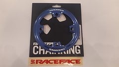 Race Face Bashring Fat Tab 36T blau 4Bolt BCD104