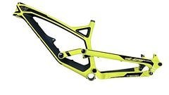 YT Industries Tues CF pro Yellow S M Rahmen Downhill Freeride Carbon