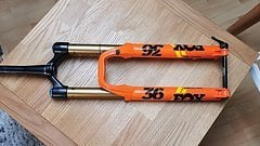 Fox Racing Shox Factory 36 Float 29", Grip2, 170mm shiny orange