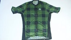 Alé Trikot Gr. L grün-schwarz kariert - Super Qualität!