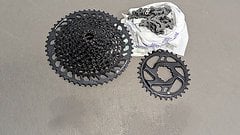 SRAM GX Eagle Kassette, Kettenblatt, Kette