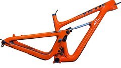 Yeti Cycles SB150 Gr. M 29“ Carbon Orange (rundum beklebt)