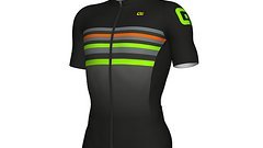 Alé Maglia Mc SS Jersey Trikot Men Blk Fluo Green M Neu