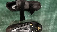 Shimano RP1 einfacher Rennradschuh Klettverschluss Gr. 44