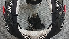 Leatt DBX Pro Lite Carbon Nackenschutz - Carbon/Weiss (L/XL)