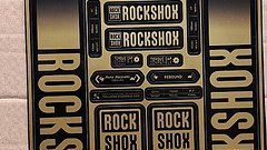 RockShox Judy Sticker (Gold)