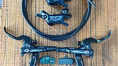 Shimano XT & SLX 4 Kolben Bremsenset inkl. Beläge