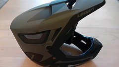 100% Aircraft Fullface DH Downhill Helmet Composite schwarz Helm NEU