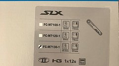 Shimano SLX FC-M7130-1